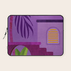 Purple Moonlight Villa  Laptop Sleeve Gallery Image 1