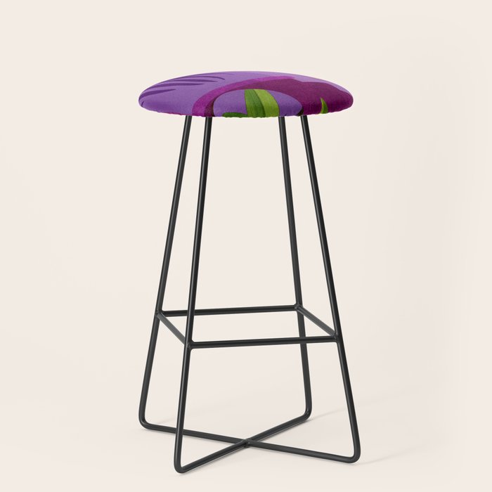Purple Moonlight Villa  Stool Gallery Image 1
