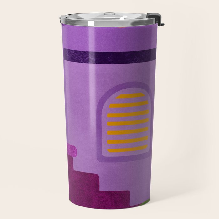 Purple Moonlight Villa  Travel Mug Gallery Image 2