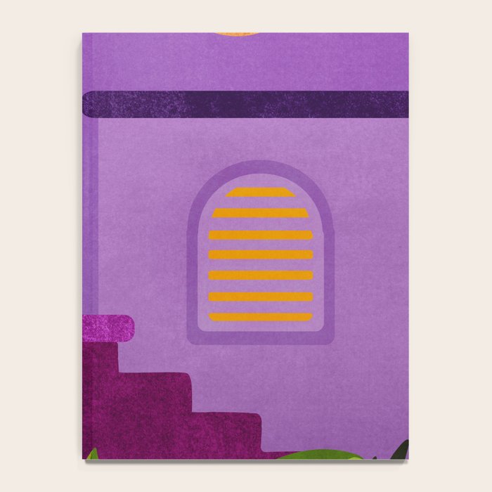 Purple Moonlight Villa  Notebook Gallery Image 4