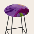 Purple Moonlight Villa  Stool Gallery Image 2
