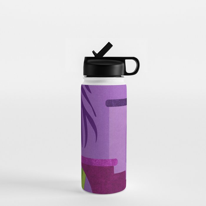 Purple Moonlight Villa  Water Bottle Gallery Image 1