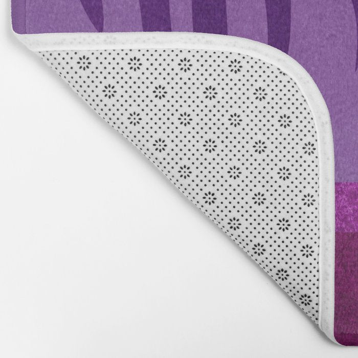 Purple Moonlight Villa  Bath Mat Gallery Image 2