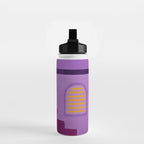 Purple Moonlight Villa  Water Bottle Gallery Image 2