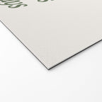 Happy Holidays Muted Green On Cream Welcome Mat Gallery Image 2
