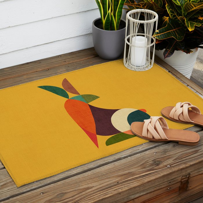 Rabbit Outdoor Rug Gallery Image 2