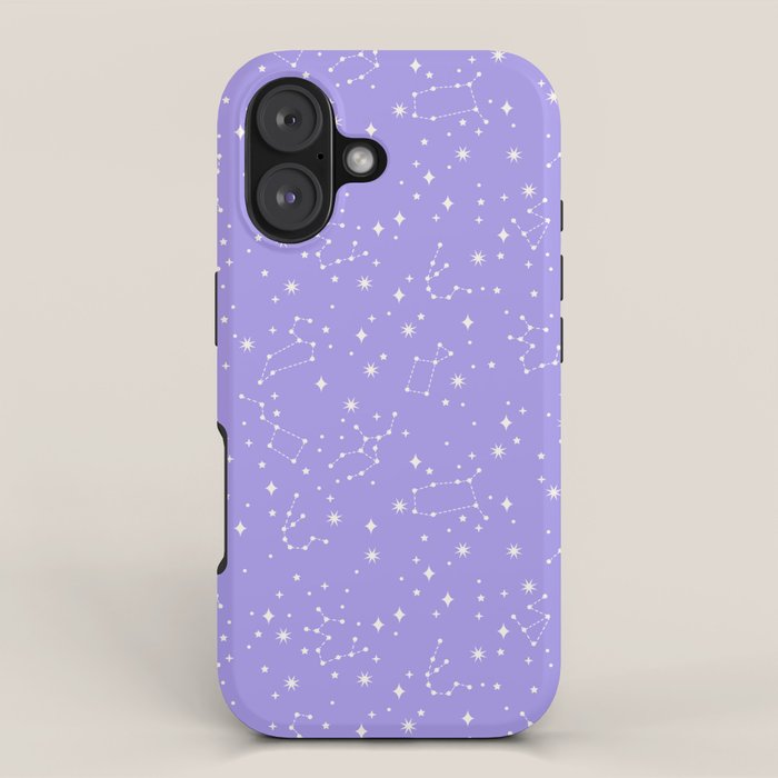 Purple Constellations iPhone Case Gallery Image 1