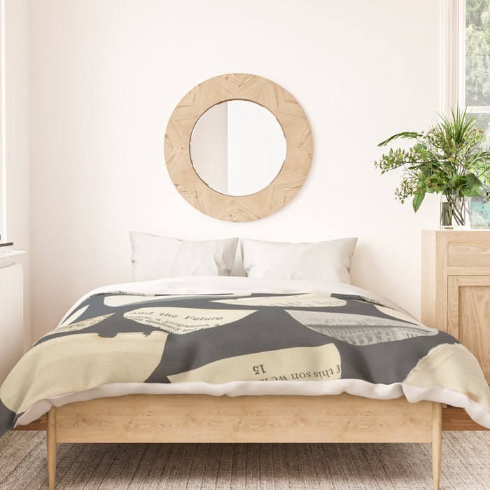 Free Words Duvet Cover Gallery Image 3