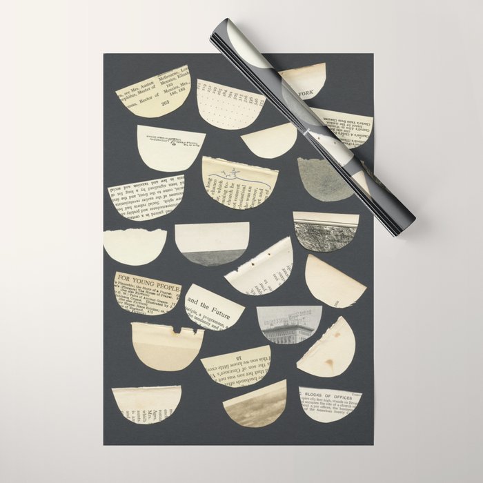 Free Words Wrapping Paper Gallery Image 1