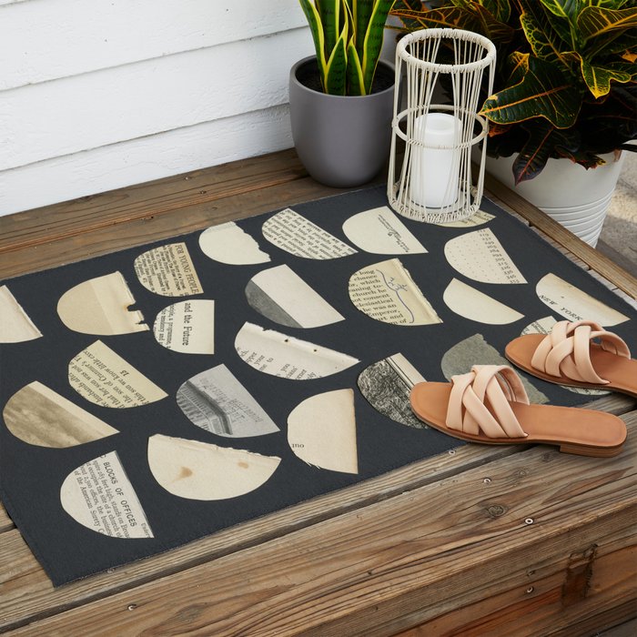 Free Words Outdoor Rug Gallery Image 2