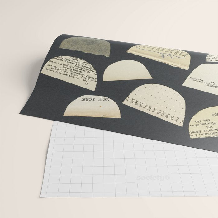 Free Words Wrapping Paper Gallery Image 2