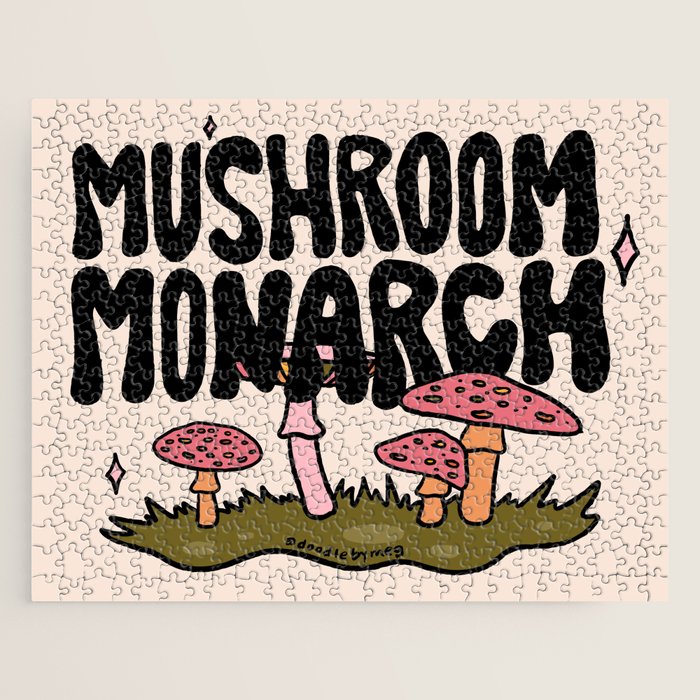 Mushroom Monarch Jigsaw Puzzle Gallery Image 1