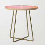 Modern Botanical Art Print - Coral Palm #1 Side Table Gallery Image 1