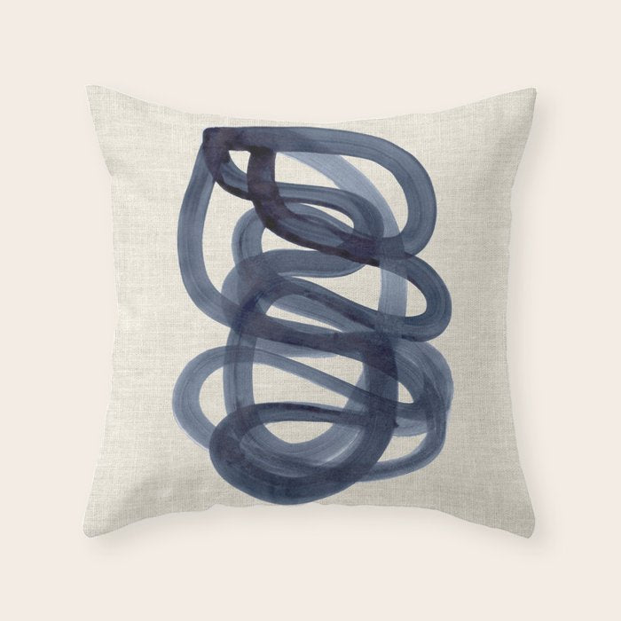 The Genieâs Trail Throw Pillow Gallery Image 1