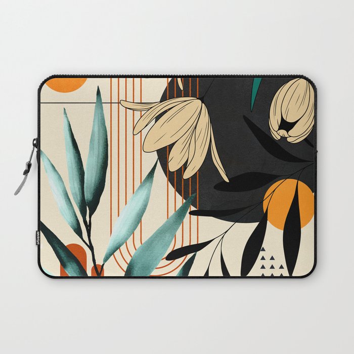 Petals Garden Geometry 1 Laptop Sleeve Gallery Image 1