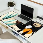 Petals Garden Geometry 1 Desk Mat Gallery Image 2
