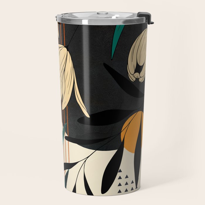 Petals Garden Geometry 1 Travel Mug Gallery Image 2