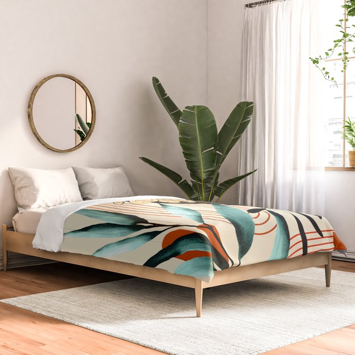 Petals Garden Geometry 1 Comforter Gallery Image 2