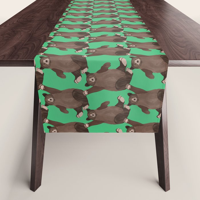 Hello Bear Table Runner Gallery Image 1