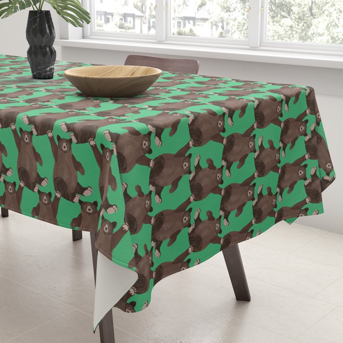 Hello Bear Tablecloth Gallery Image 3
