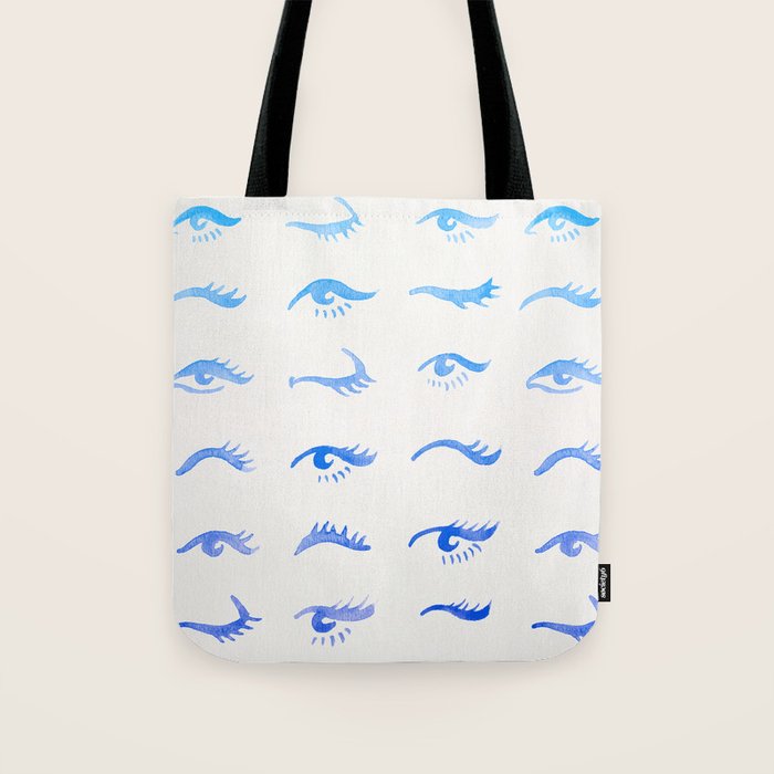Mascara Envy - Blue OmbrÃ© Palette Tote Bag Gallery Image 1