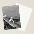 Tennis Players In Flight Gladys Roy And Ivan Unger Stationery Card Gallery Image 2