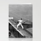 Tennis Players In Flight Gladys Roy And Ivan Unger Stationery Card Gallery Image 2