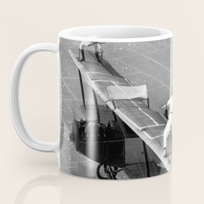 Tennis Players In Flight Gladys Roy And Ivan Unger Coffee Mug Gallery Image 3