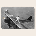 Tennis Players In Flight Gladys Roy And Ivan Unger Cutting Board Gallery Image 1