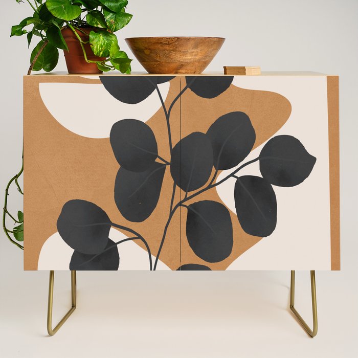 Minimalist Abstract Art Branch 5 Credenza Gallery Image 1