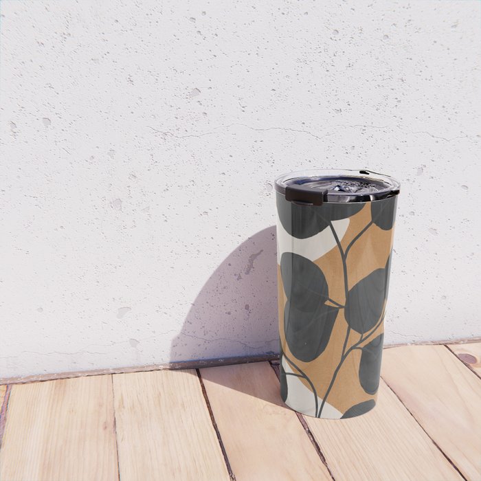 Minimalist Abstract Art Branch 5 Travel Mug Gallery Image 4