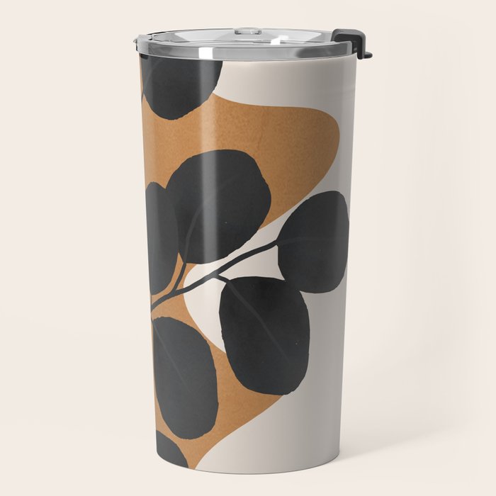 Minimalist Abstract Art Branch 5 Travel Mug Gallery Image 2