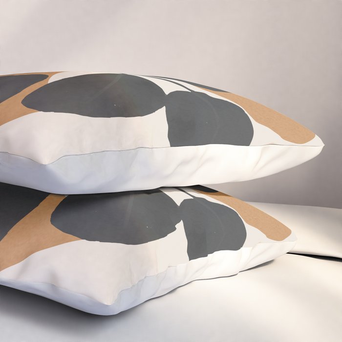 Minimalist Abstract Art Branch 5 Pillow Sham Gallery Image 3