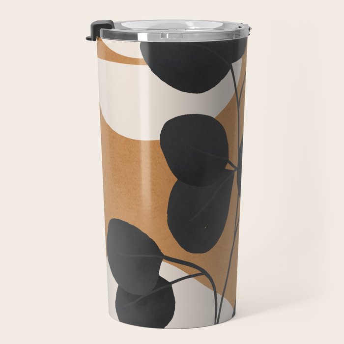 Minimalist Abstract Art Branch 5 Travel Mug Gallery Image 3