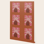 Mid-century blooming pot  Wallpaper Gallery Image 2