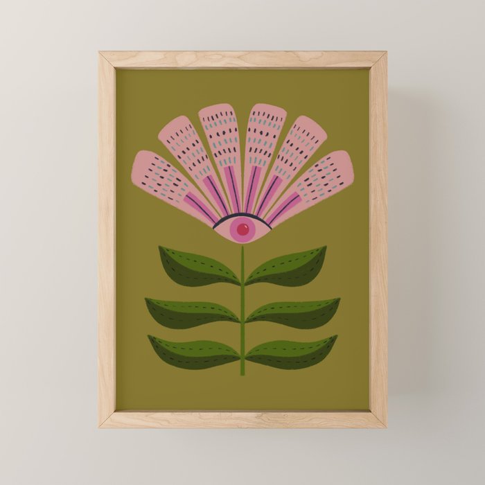 Gloriosa Daisy - eye flower Mini Art Print Gallery Image 1