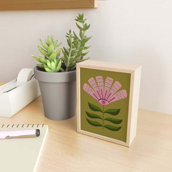 Gloriosa Daisy - eye flower Mini Art Print Gallery Image 2