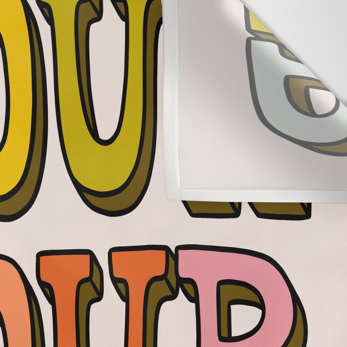 Bonjour Bonjour Bonjour Wall Tapestry Gallery Image 3