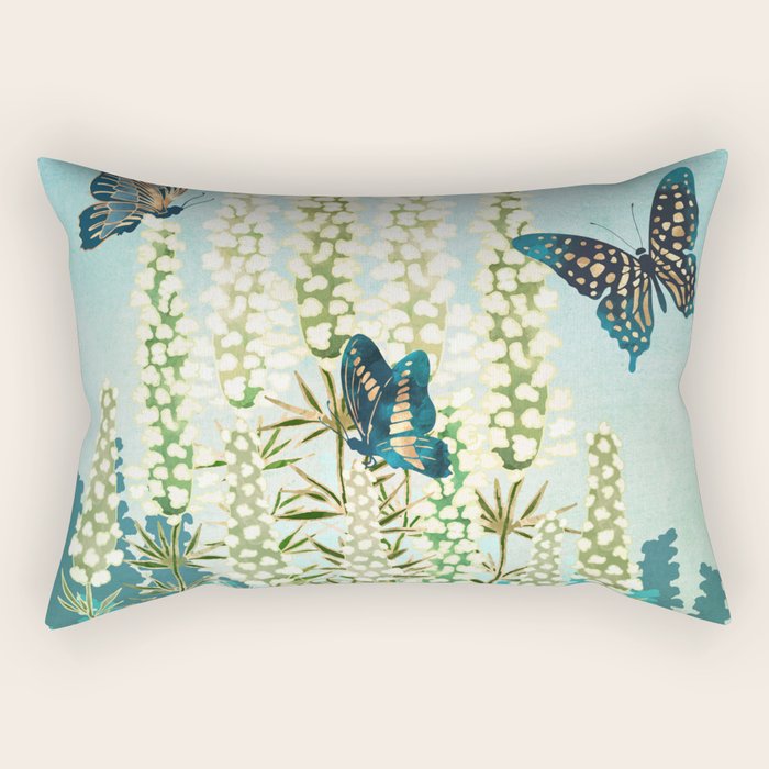 Butterfly Garden Rectangular Pillow Gallery Image 1