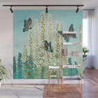 Butterfly Garden Wall Mural Gallery Image 1