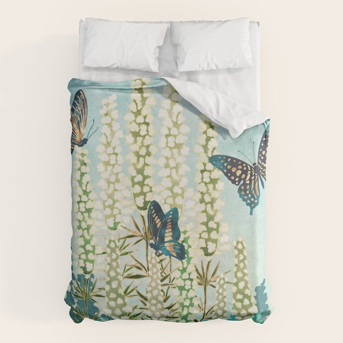 Butterfly Garden Duvet Cover Gallery Image 6