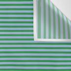 Ultra Fine Stripes Green and Light Blue Thin Stripe Pattern Wall Tapestry Gallery Image 3