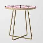 Spider and Bows on Pink Side Table Gallery Image 1