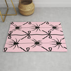 Spider and Bows on Pink Rug Gallery Image 1