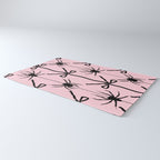 Spider and Bows on Pink Rug Gallery Image 3