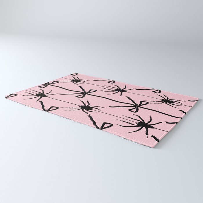 Spider and Bows on Pink Rug Gallery Image 3
