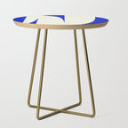 simple abstract shape-blue01 Side Table Gallery Image 1