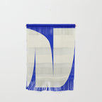 simple abstract shape-blue01 Wall Hanging Gallery Image 1