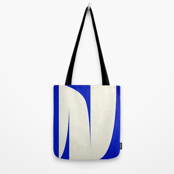 simple abstract shape-blue01 Tote Bag Gallery Image 2