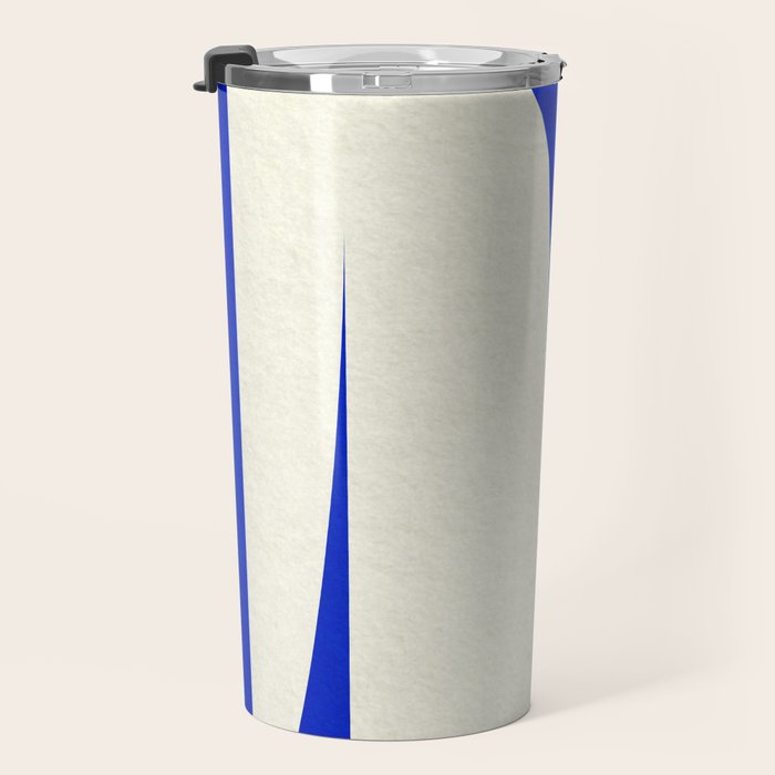 simple abstract shape-blue01 Travel Mug Gallery Image 3